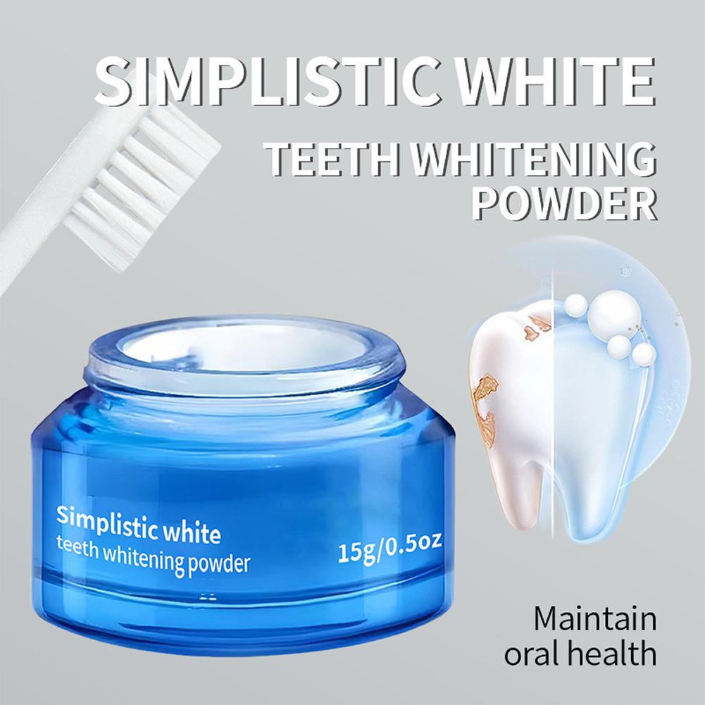 Teeth Whitening Near Me - 15g Bubuk Pemutih Gigi Aman untuk